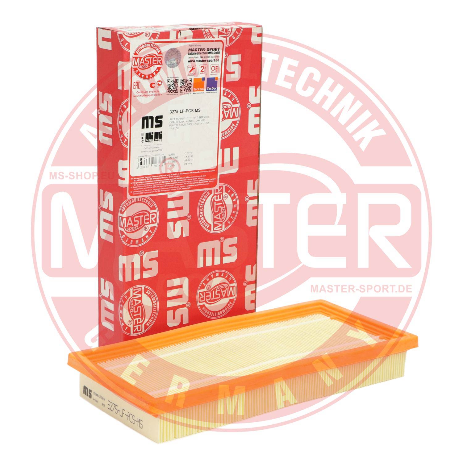 Filtru aer MASTERSPORT GERMANY 3275-LF-PCS-MS